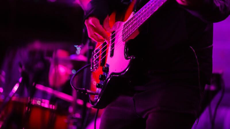 bassist-pink